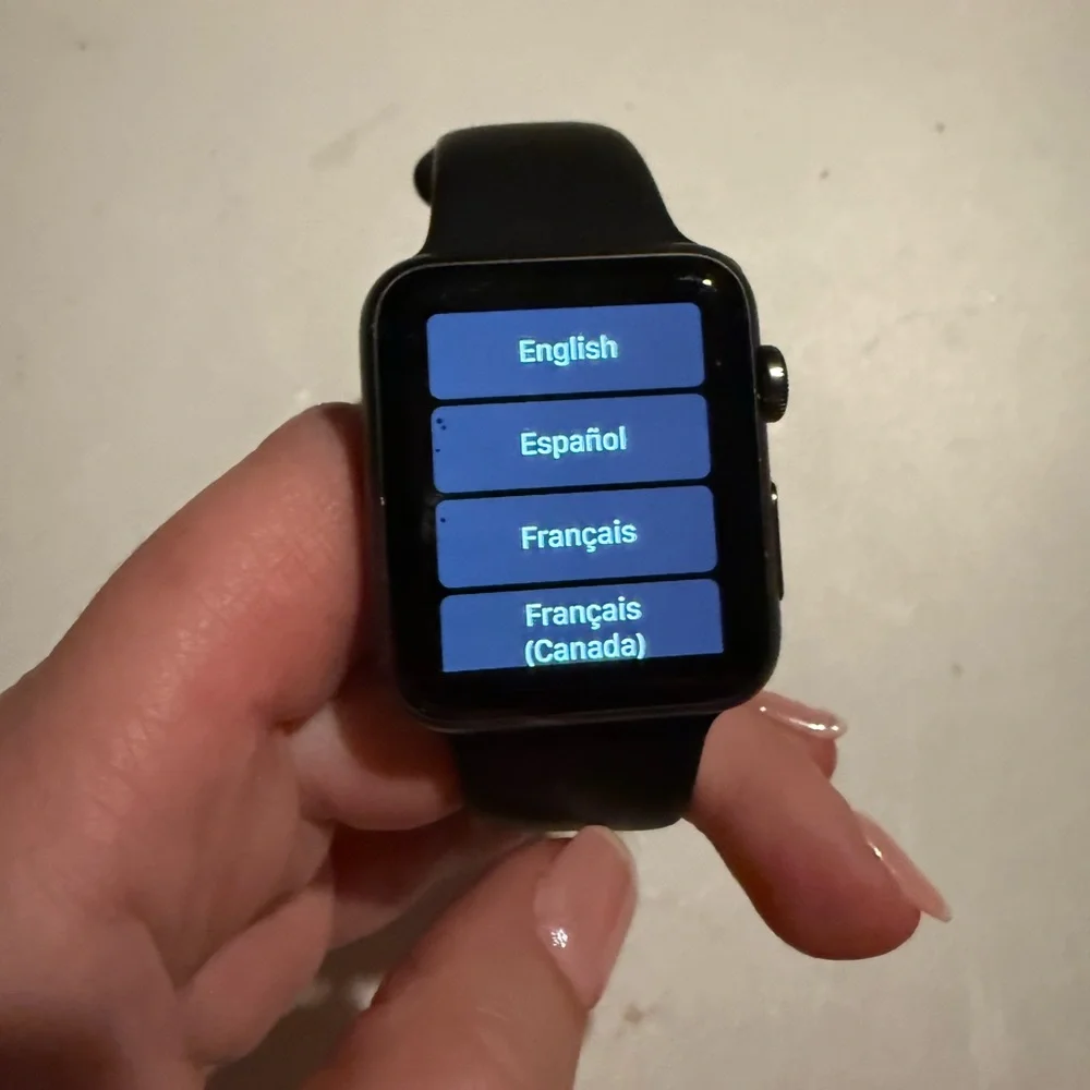 Apple Watch 42mm Aluminum Case 7000 Series (1st Generation) Sport
